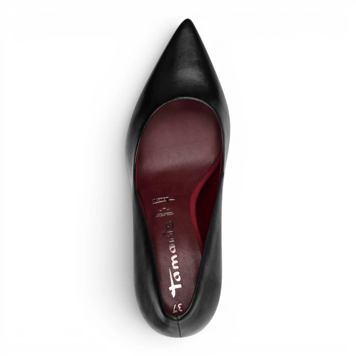 22480-42-003  Tamaris ženske cipele BLACK LEATHER