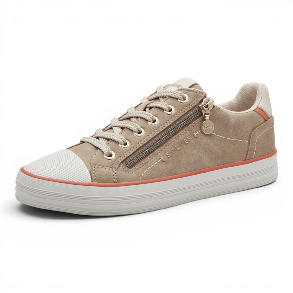 23605-44-345 s.Oliver ženska tenisica LIGHT TAUPE