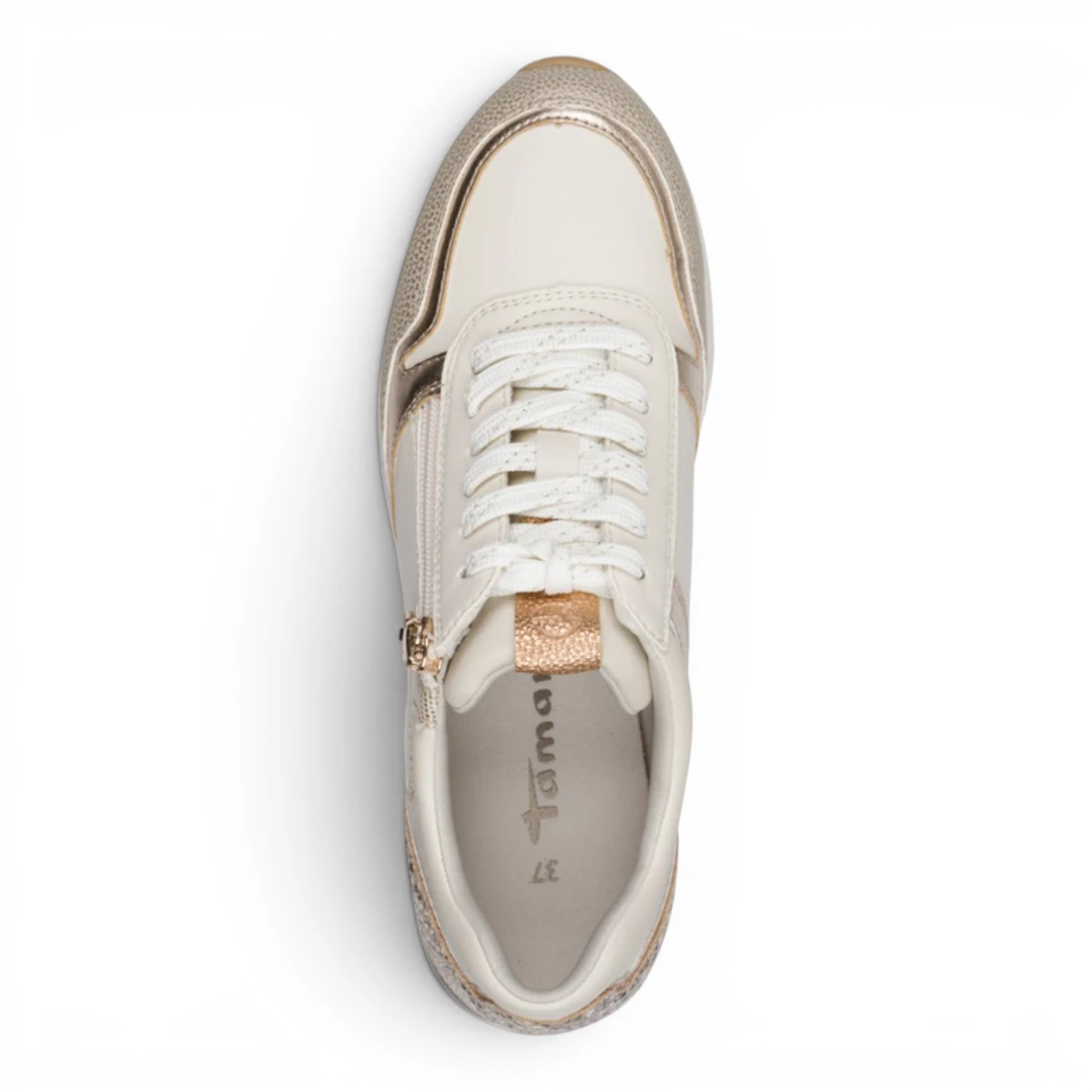 23613-46-454 Tamaris ženska tenisica IVORY STRUCT.