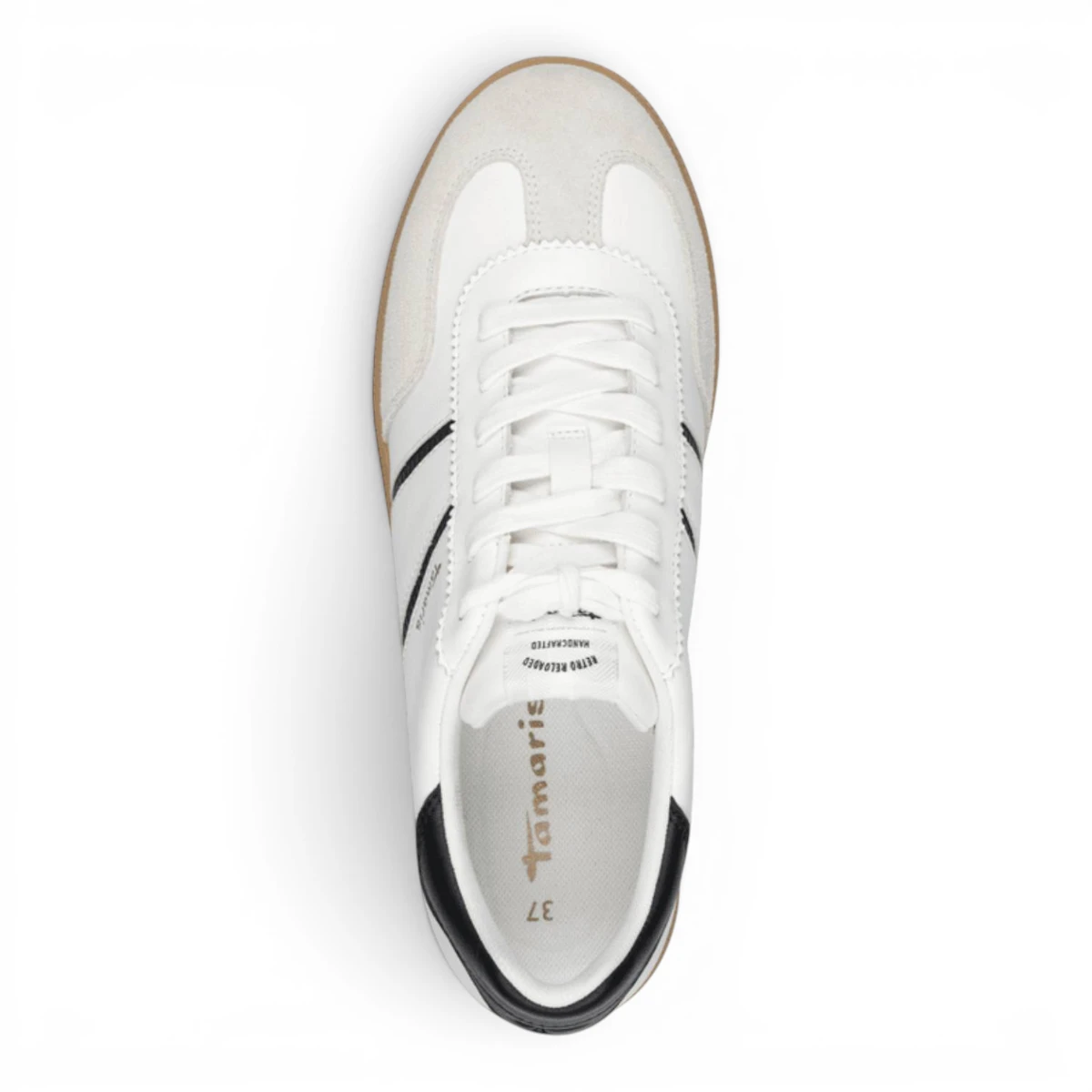 23624-43-125 Tamaris ženska tenisica WHITE/BLACK