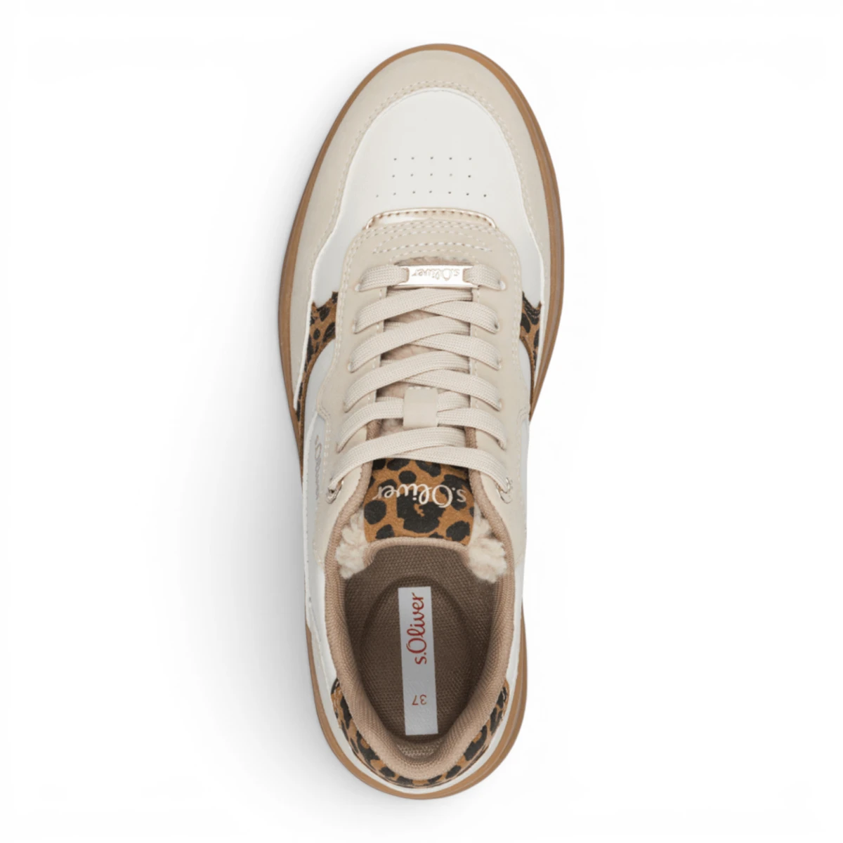 23632-45-945 s.Oliver ženska tenisica BEIGE LEO