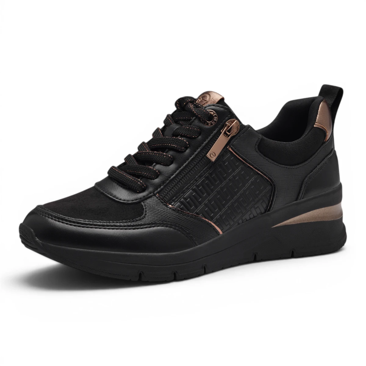 23721-42-096 Tamaris ženska tenisica BLACK/COPPER