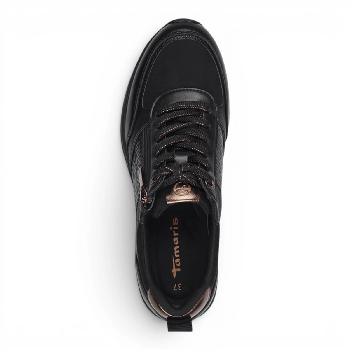 23721-42-096 Tamaris ženska tenisica BLACK/COPPER