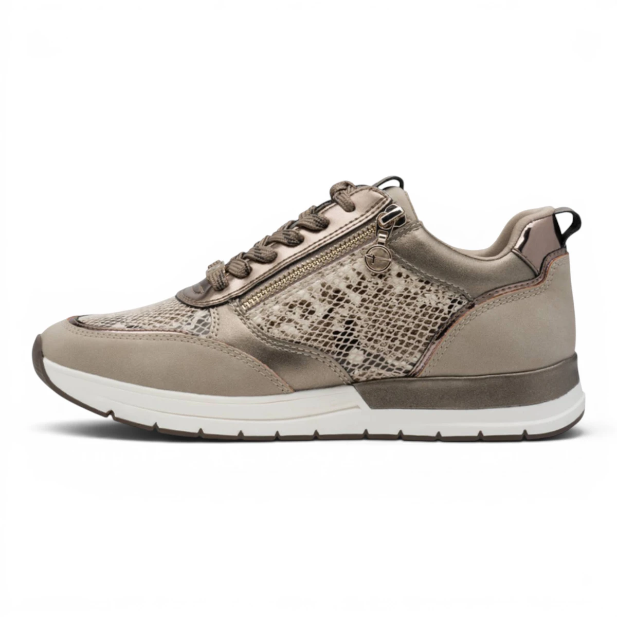 23732-41-393 Tamaris ženska tenisica TAUPE/SNAKE