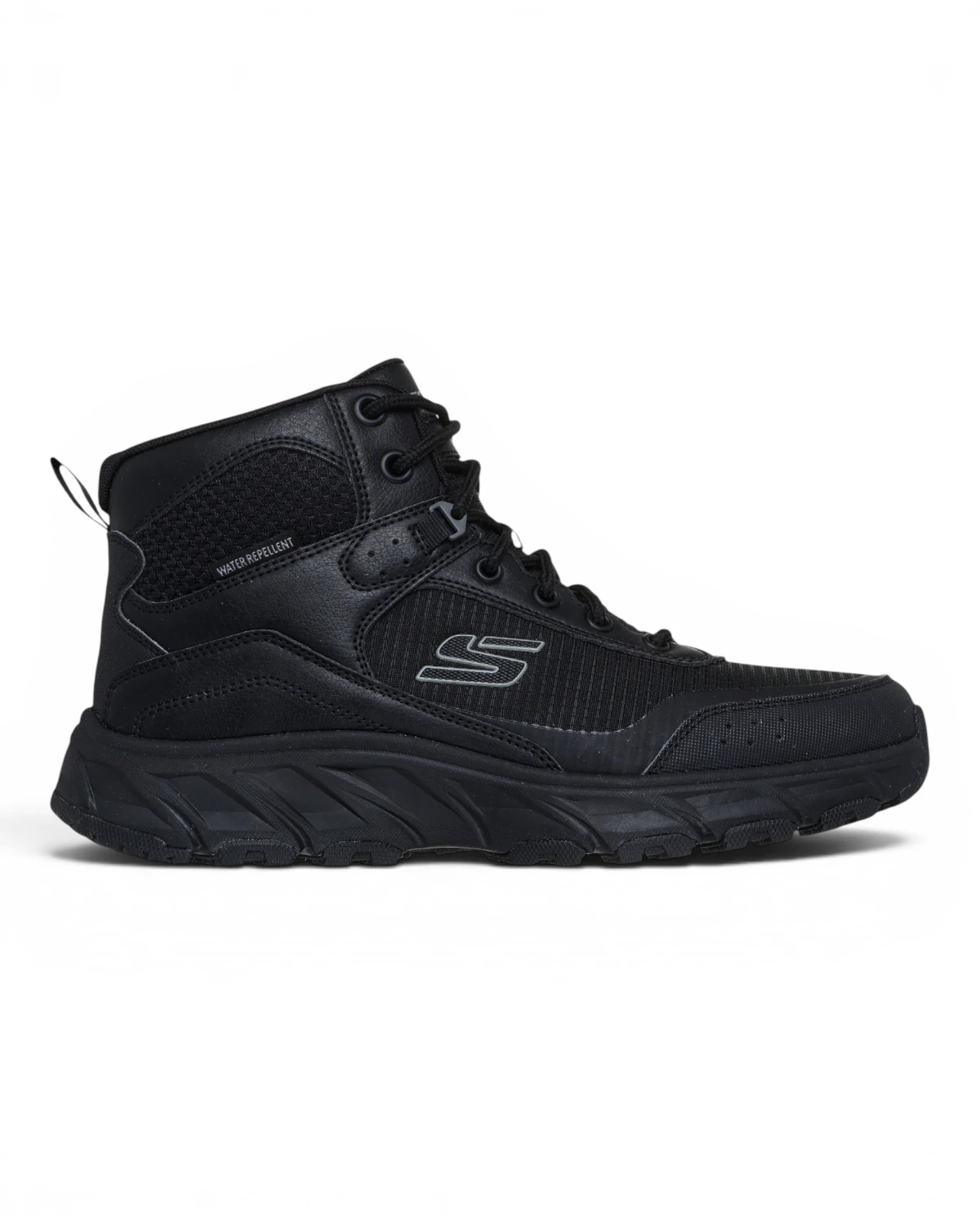 237804-BBK Hillcrest 2.0 Woodrock Peak gležnjače crne – Skechers