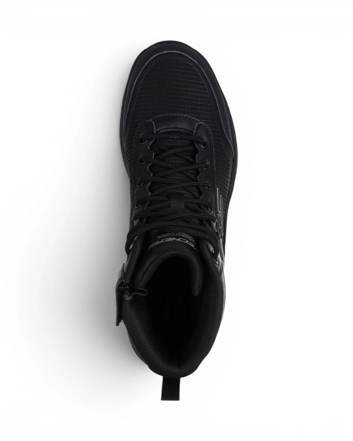 237804-BBK Hillcrest 2.0 Woodrock Peak gležnjače crne – Skechers