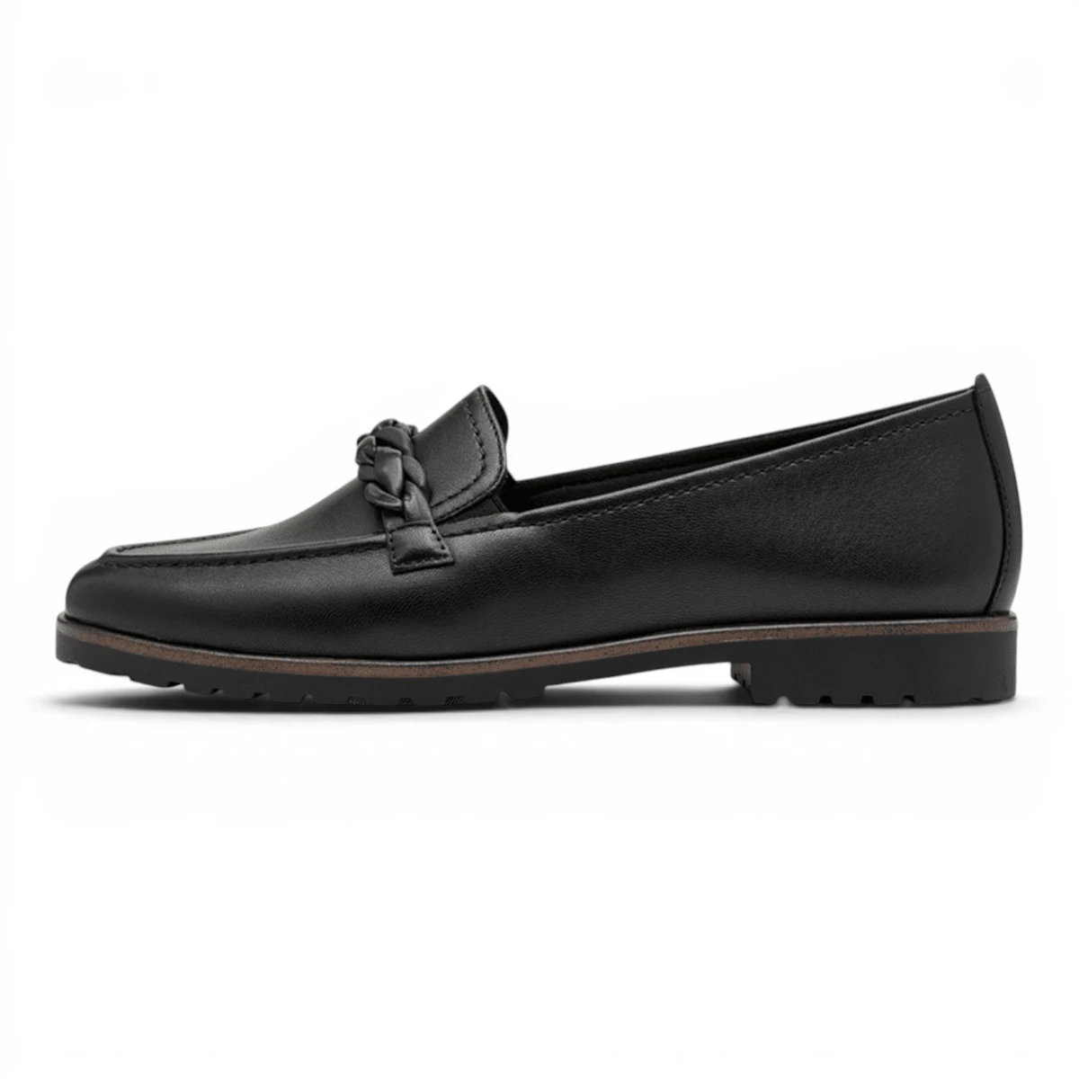24200-42-003 Tamaris ženska mokasina BLACK LEATHER