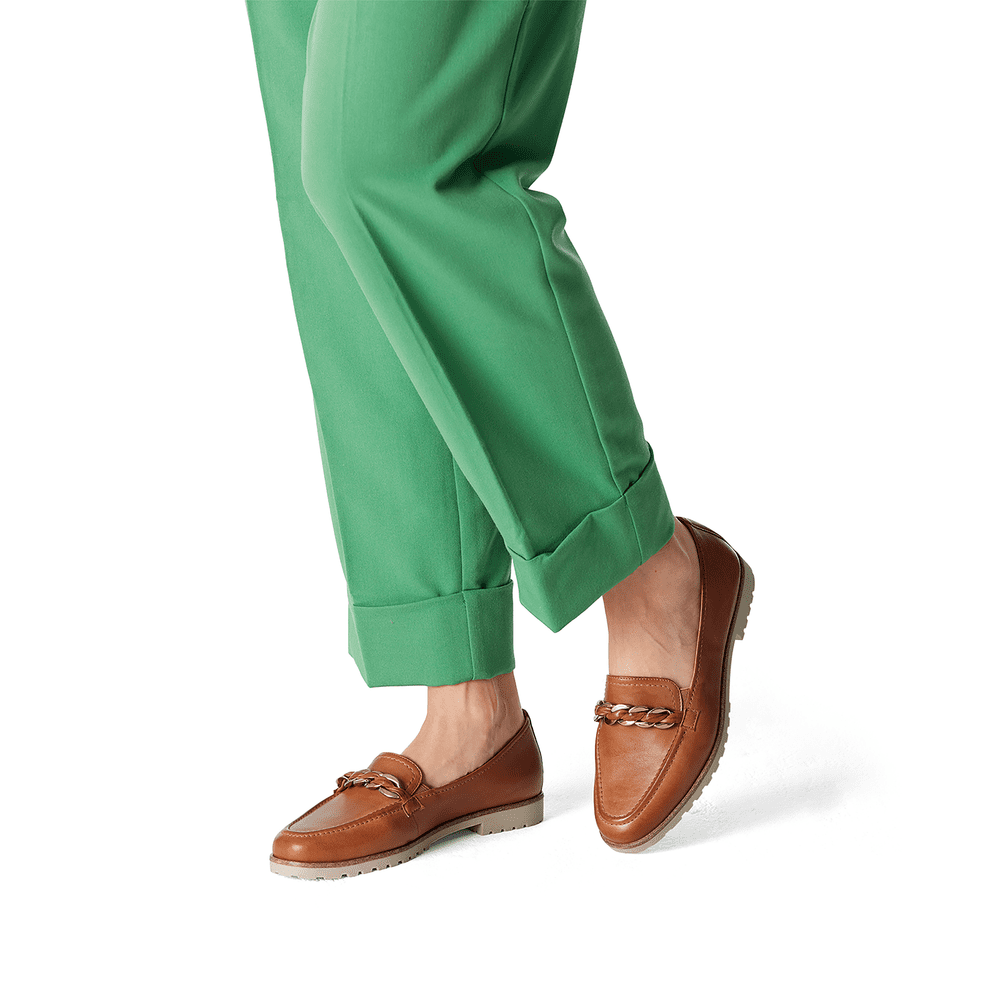 24200-42-348 Tamaris ženska mokasina COGNAC LEATHER