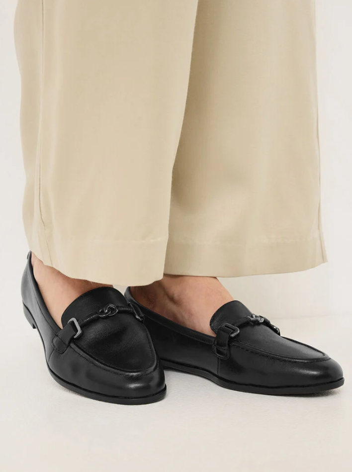 24240-44-003 Tamaris ženska mokasina BLACK LEATHER