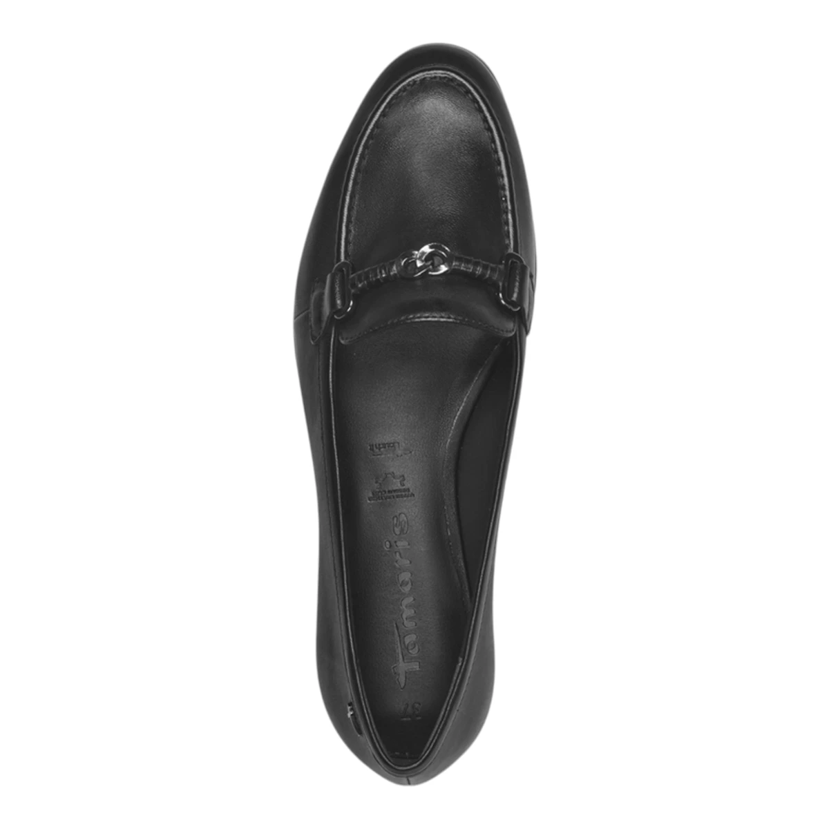 24240-44-003 Tamaris ženska mokasina BLACK LEATHER