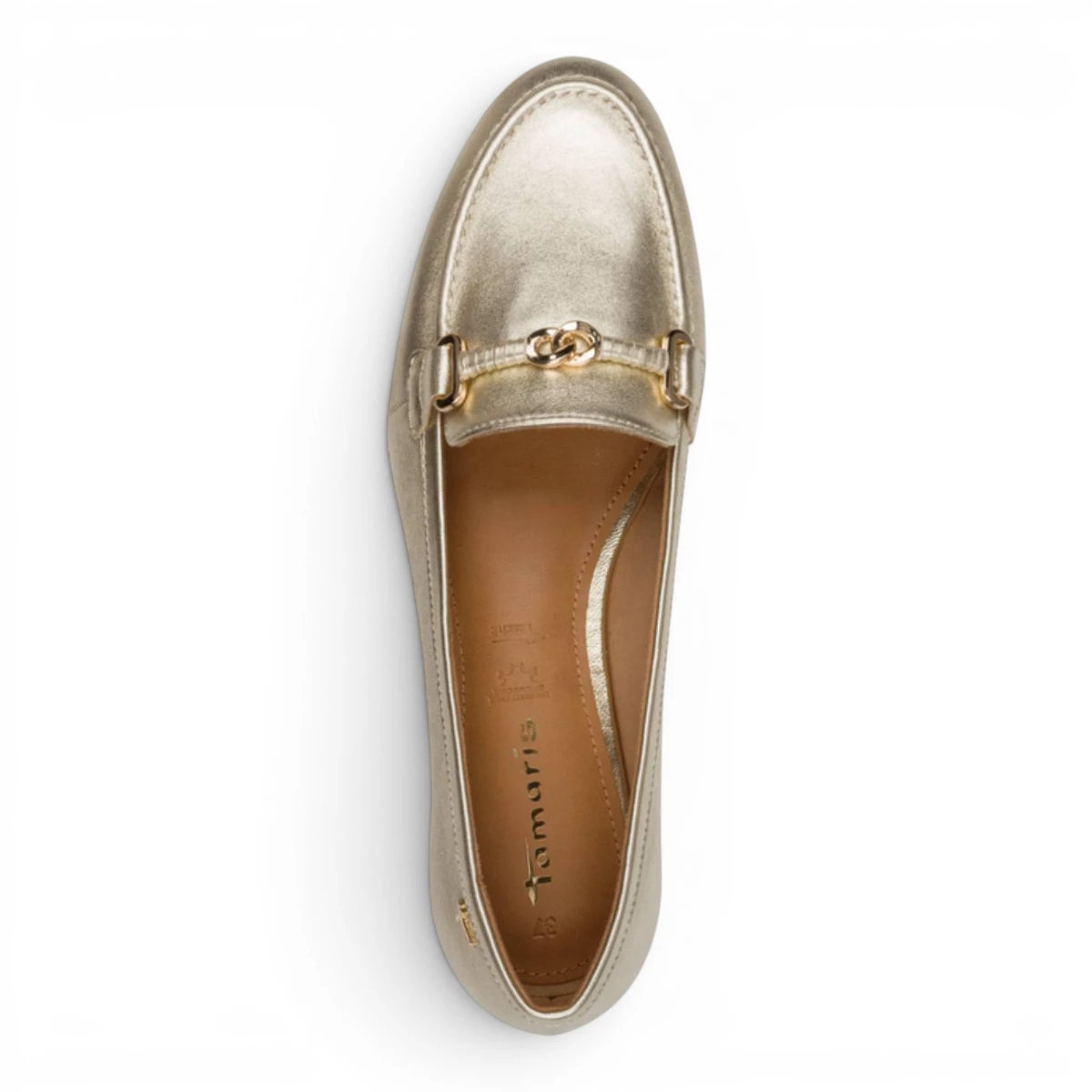 24240-44-933 Tamaris ženska mokasina LIGHT GOLD