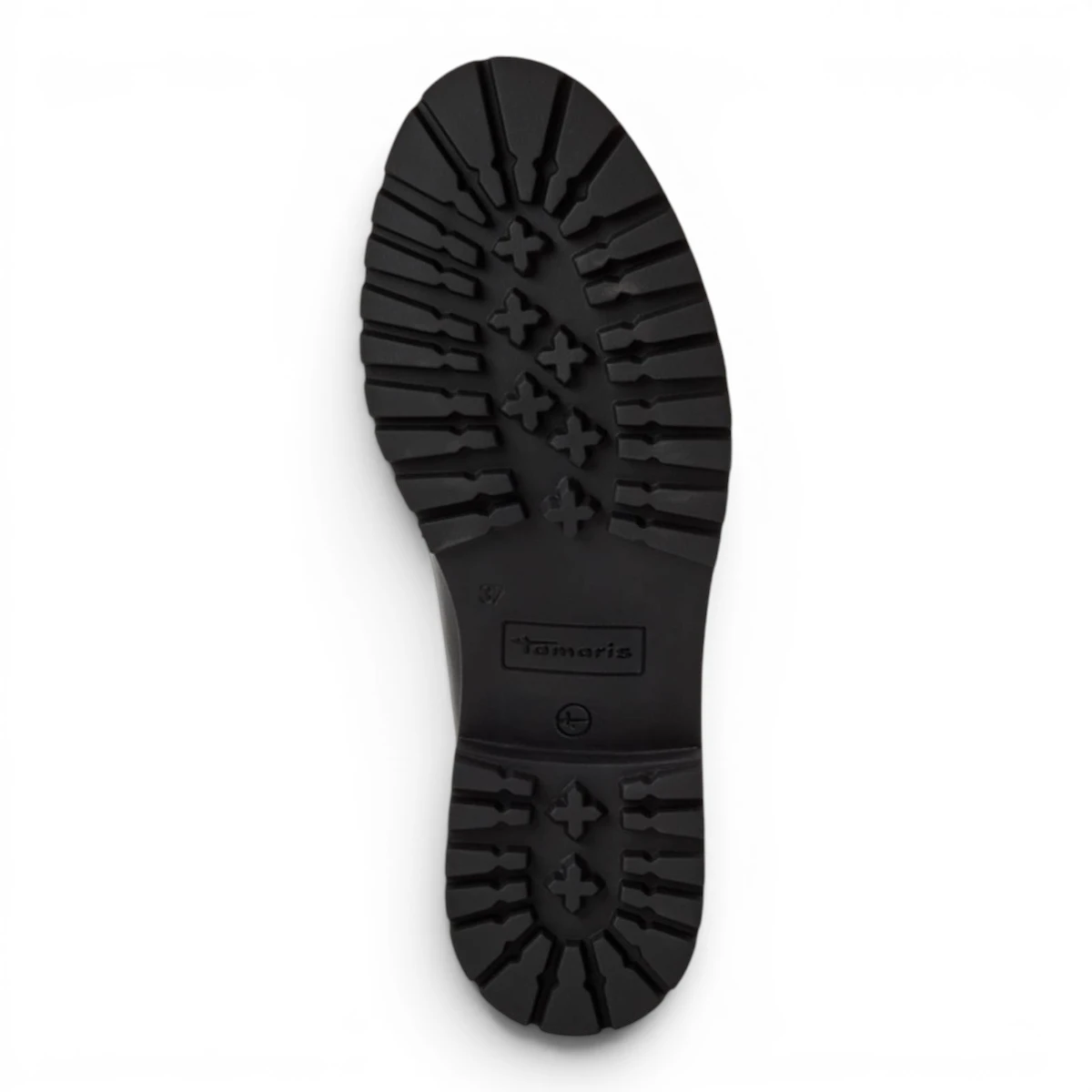 24300-45-003 Tamaris ženska mokasina BLACK LEATHER