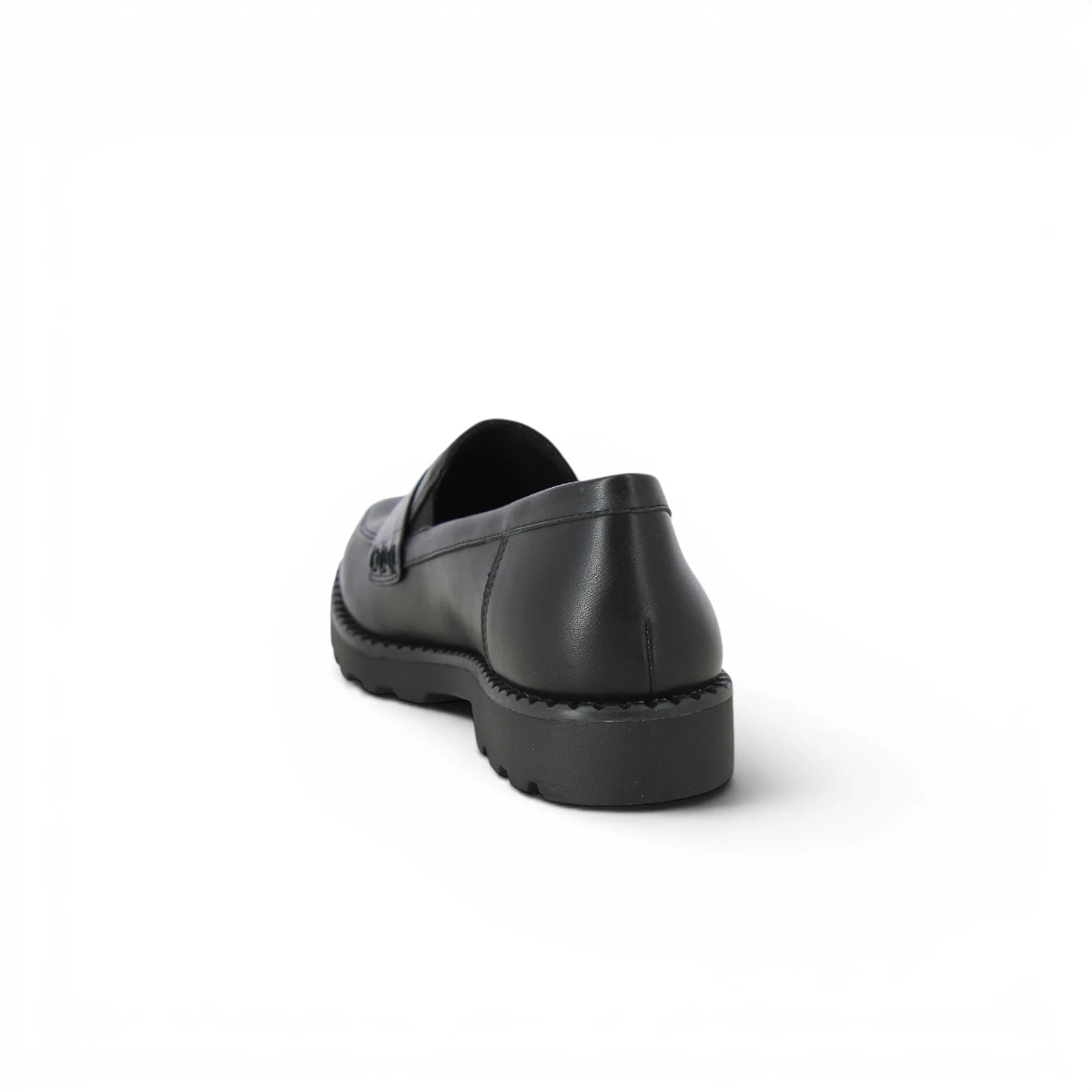 24312-41-020 Ženske kožne mokasinke Tamaris Badam Black Matt