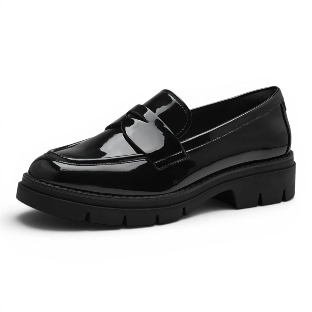 24313-42-018 Tamaris ženska mokasina BLACK PATENT