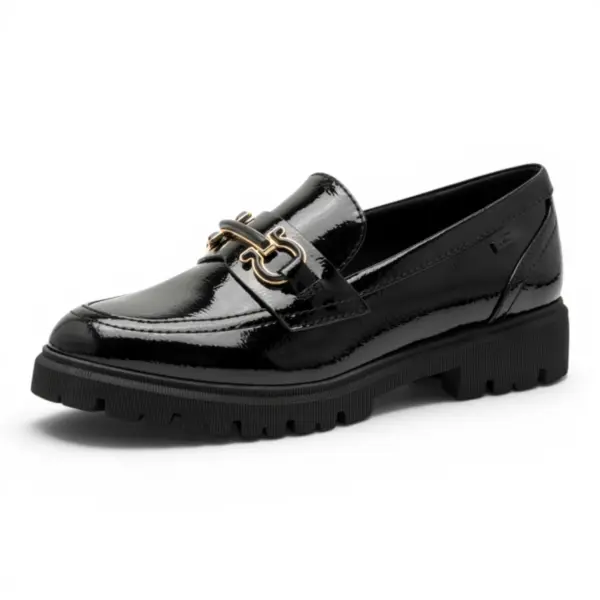 s.Oliver Ženske Mokasine – Black Patent