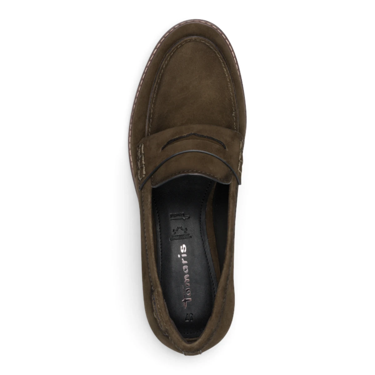 24752-47-722 Tamaris ženska mokasina OLIVE