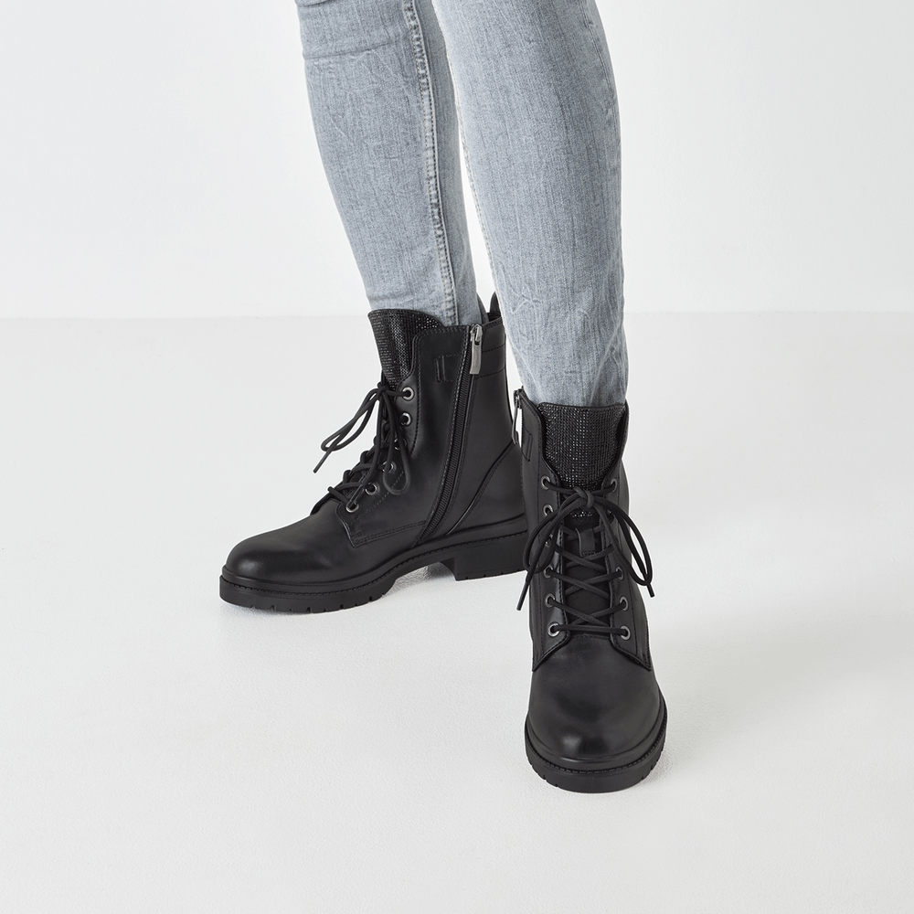 25236-43-043 Tamaris ženska gležnjača BLACK GLAM