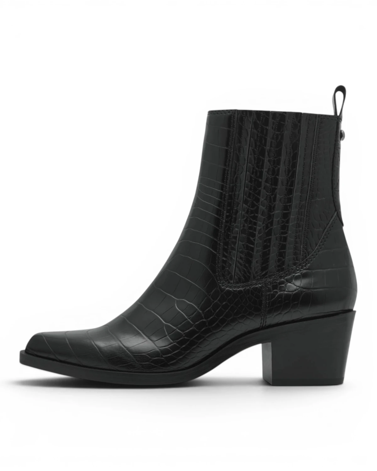25310-43-028 Tamaris ženska gležnjača BLACK CROCO