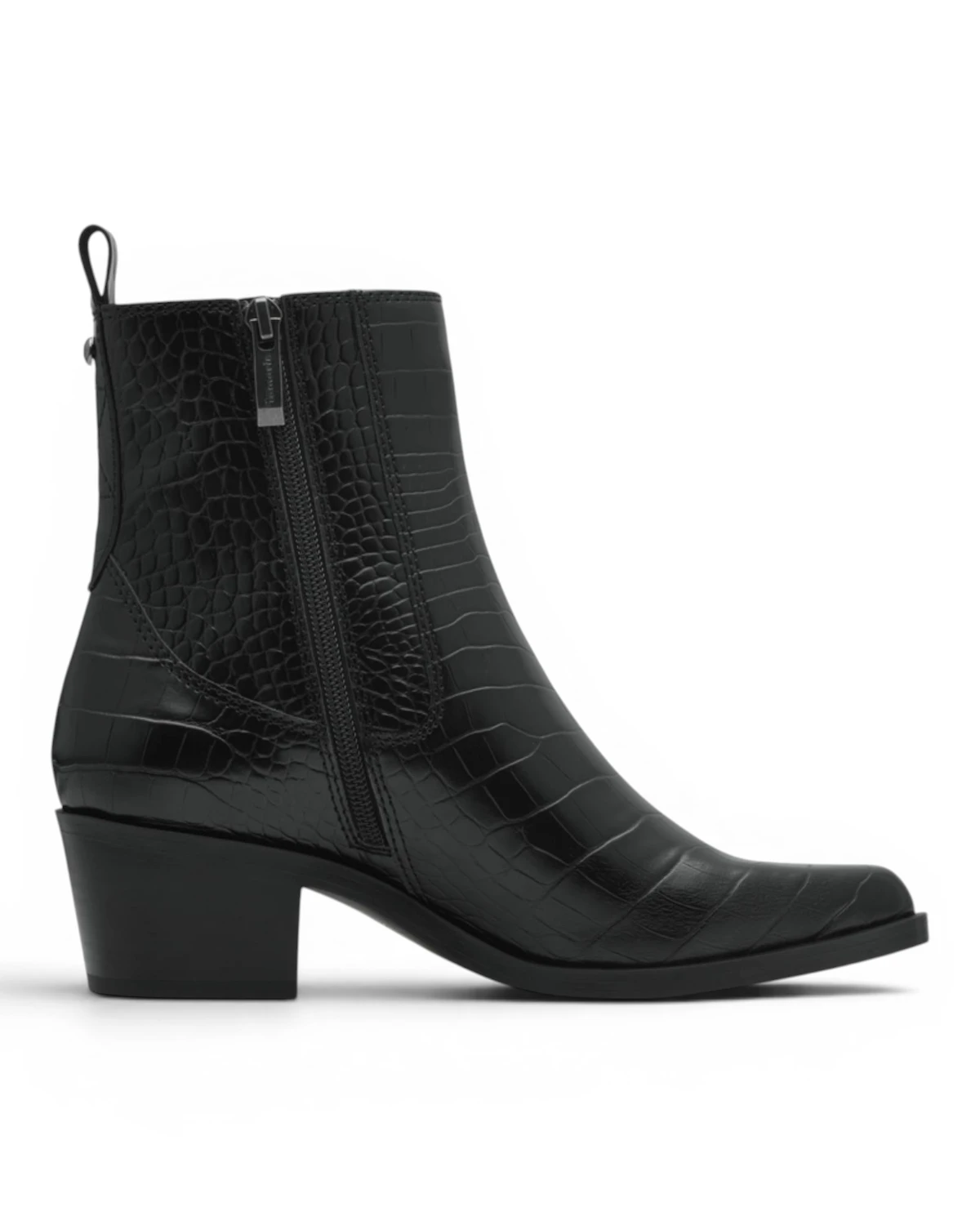 25310-43-028 Tamaris ženska gležnjača BLACK CROCO