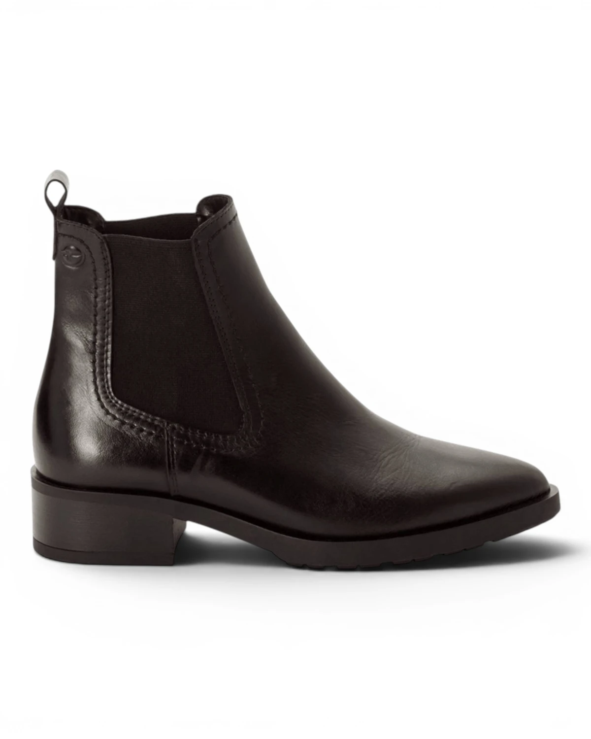 25322-45-003 Tamaris ženska gležnjača BLACK LEATHER