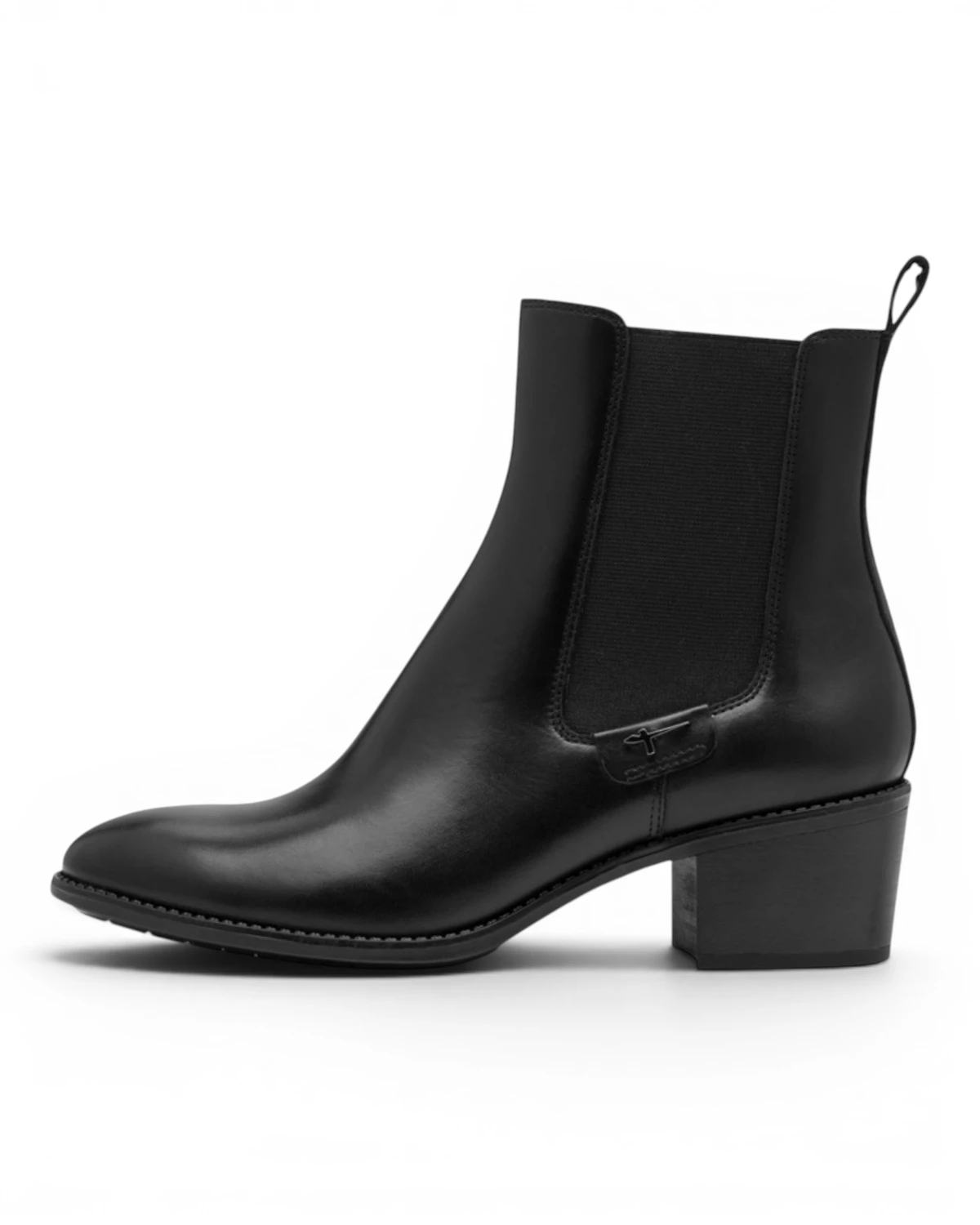 25325-45-003 Tamaris ženska gležnjača BLACK LEATHER