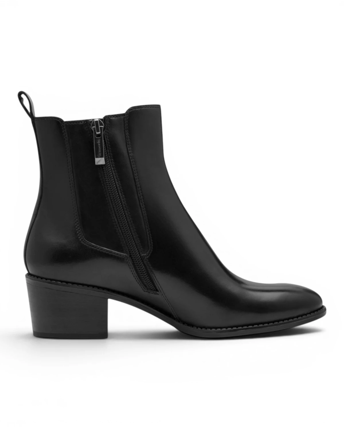 25325-45-003 Tamaris ženska gležnjača BLACK LEATHER