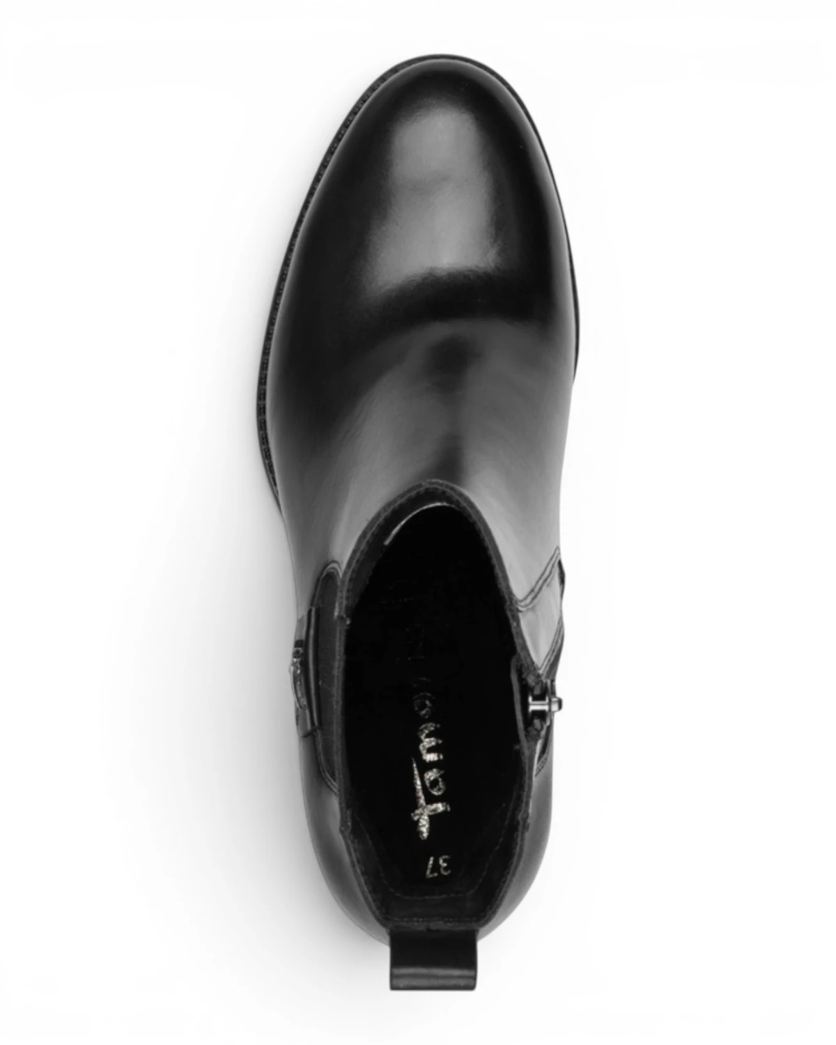 25325-45-003 Tamaris ženska gležnjača BLACK LEATHER