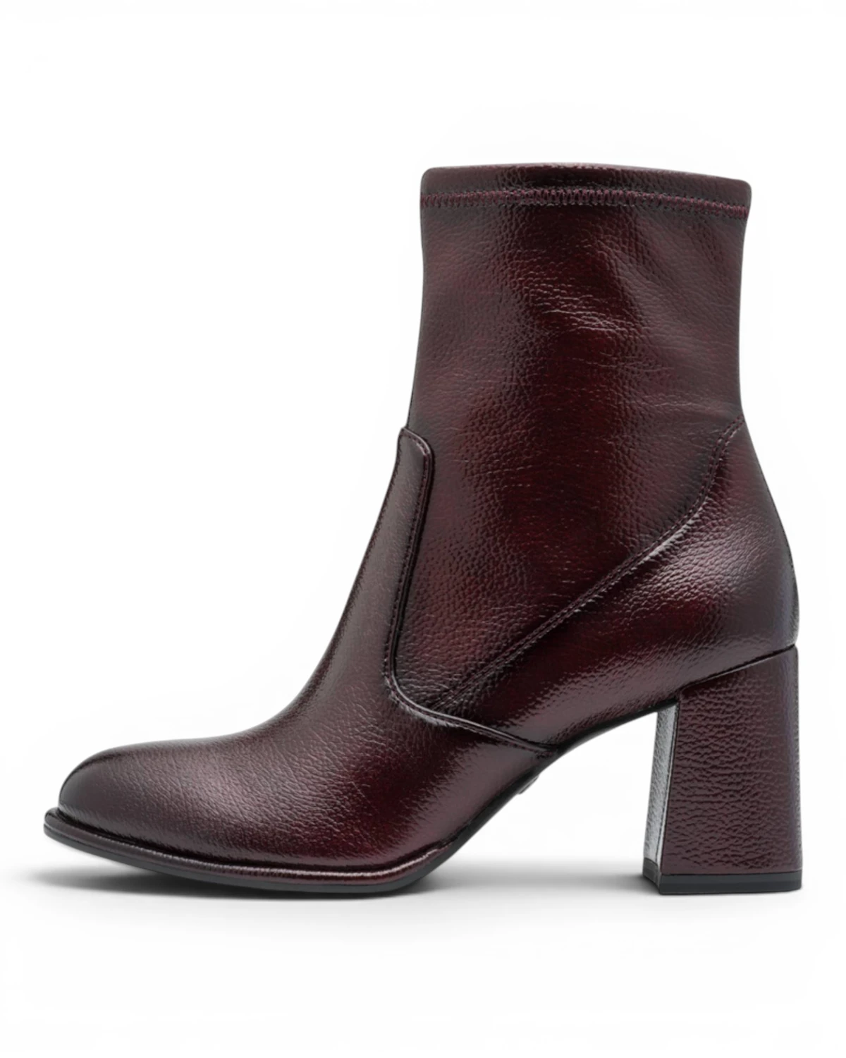 25357-41-568 Tamaris ženska gležnjača  MERLOT PATENT