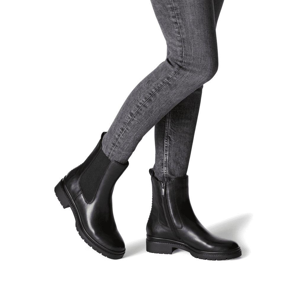 25428-43-001Tamaris ženska gležnjača BLACK