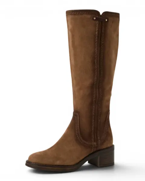 Ženske kožne gležnjače Tamaris Brown