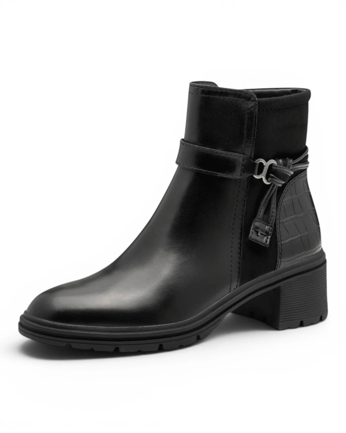 25823-45-001 Tamaris ženska gležnjača BLACK