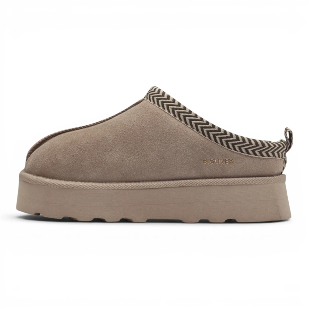 27104-43-345 s.Oliver ženske papuče LIGHT TAUPE