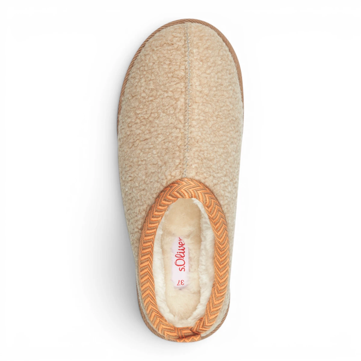 27120-43-412 s.Oliver ženska papuča DK. BEIGE