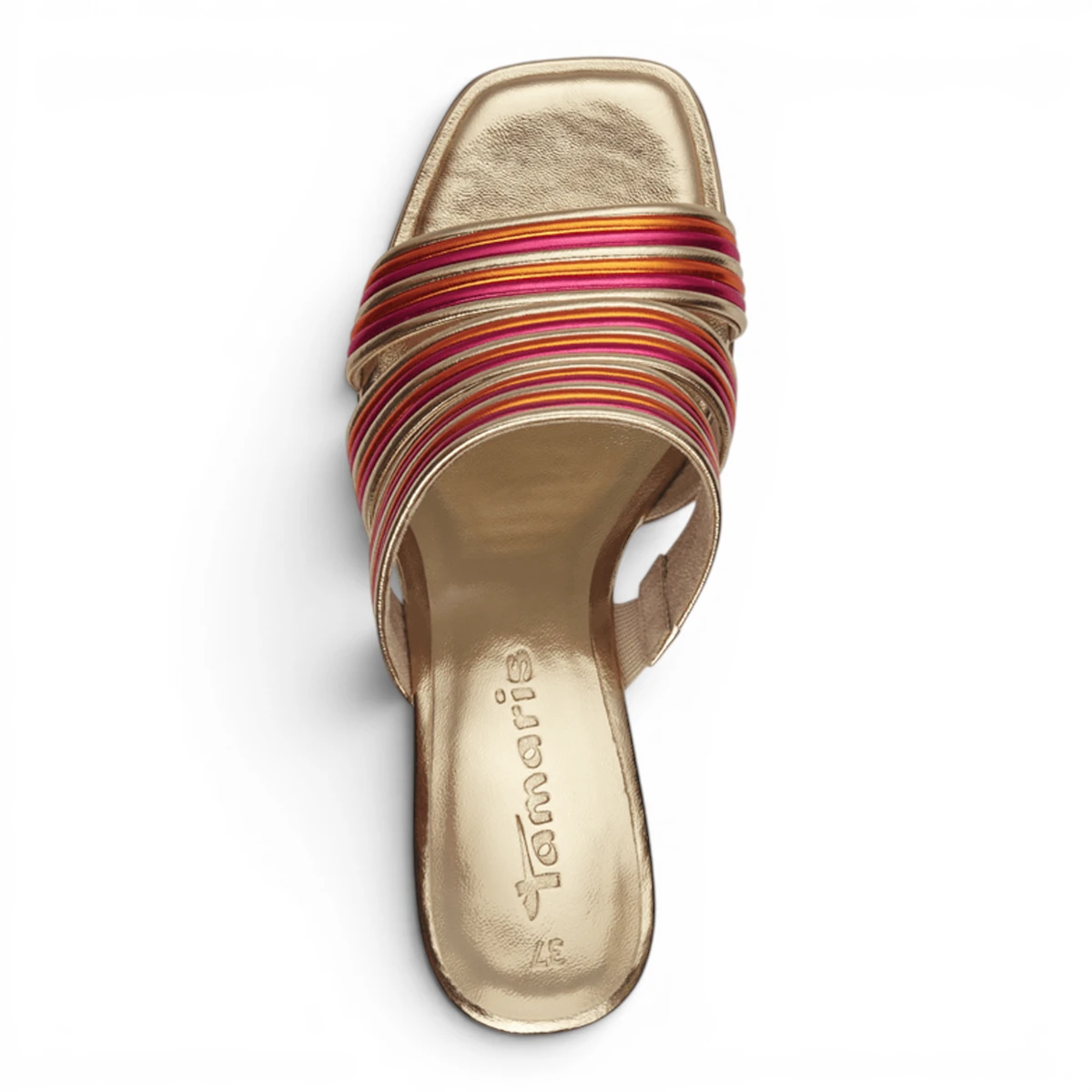 27226-42-990 Tamaris ženska natikača GOLD COMB
