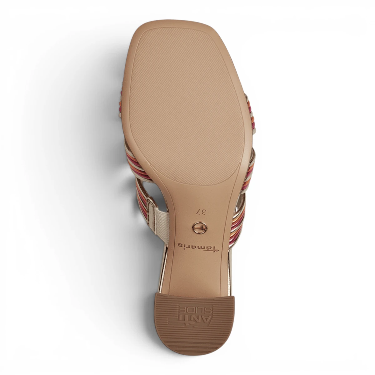 27226-42-990 Tamaris ženska natikača GOLD COMB