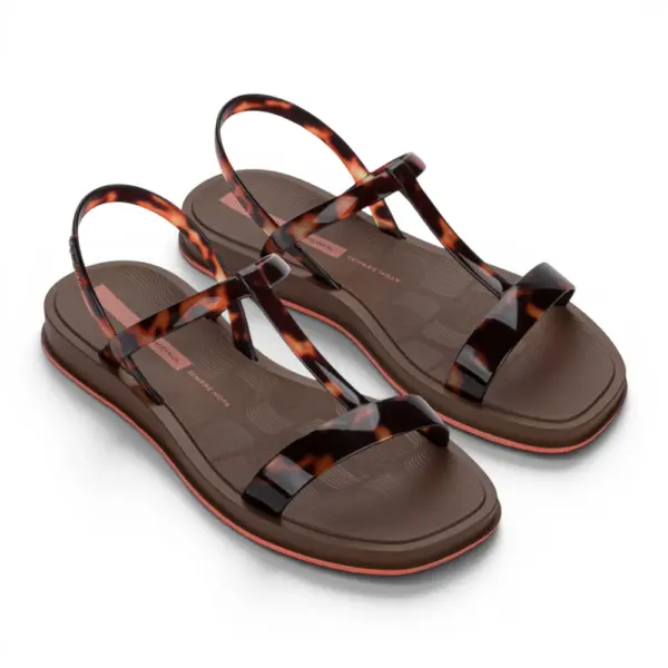 27423-BR835 Ipanema glow trendy sand ad brown/orange