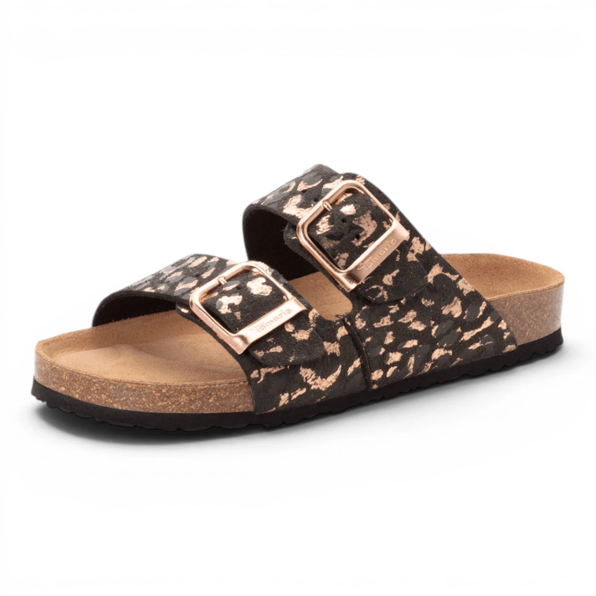 27523-46-090 Tamaris ženske natikače BLACK/LEOPARD