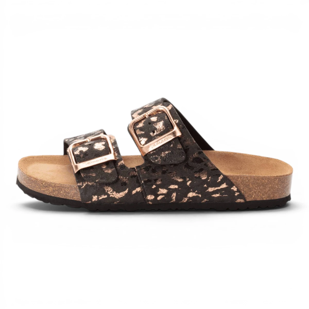 27523-46-090 Tamaris ženske natikače BLACK/LEOPARD