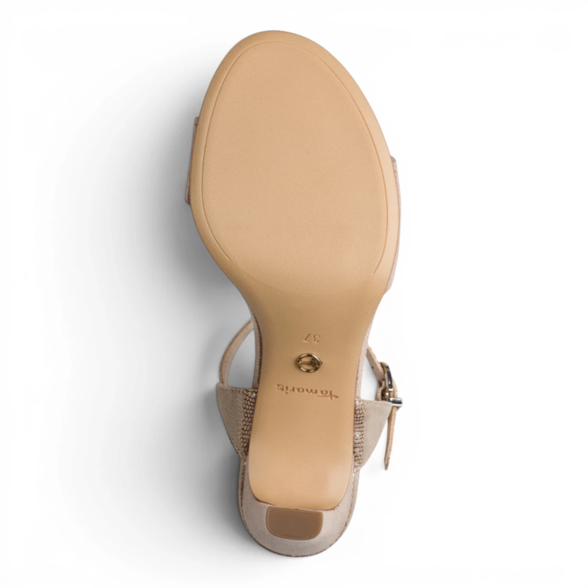 28028-42-968 Tamaris ženska sandala LT GOLD STRUCT