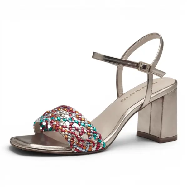 Tamaris ženske sandale MULTICOLOR – Elegancija na visokoj peti