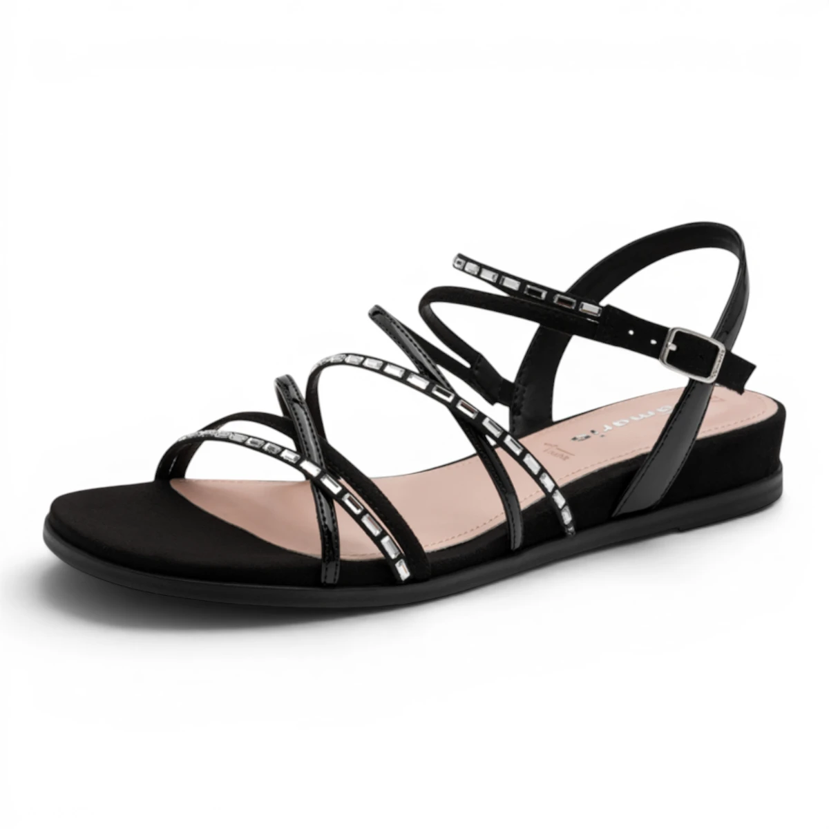 28103-42-043 Tamaris ženska sandala BLACK GLAM