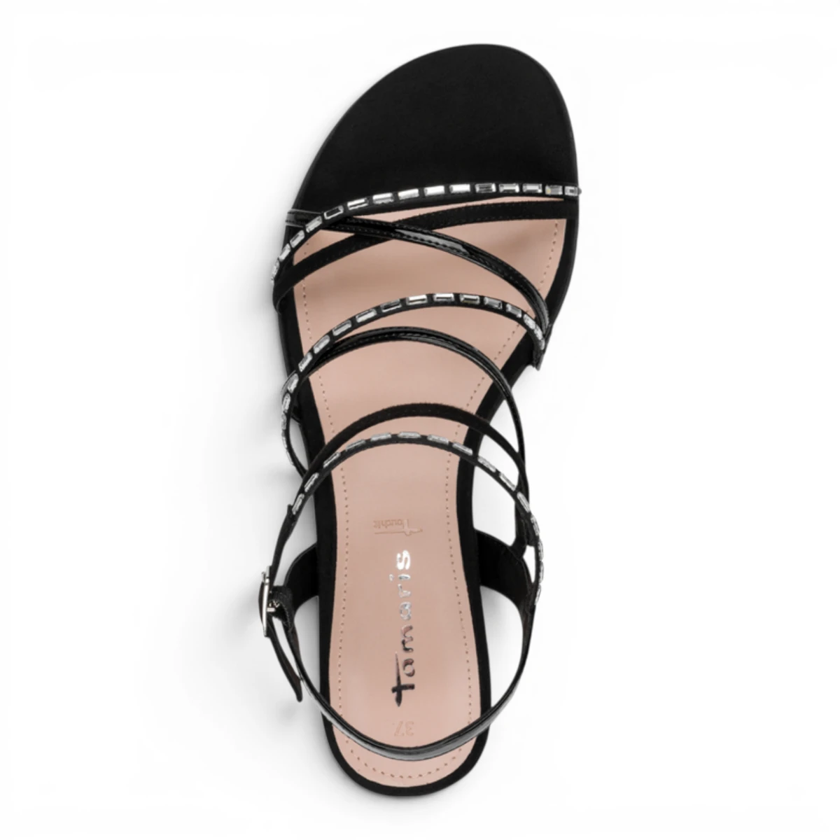 28103-42-043 Tamaris ženska sandala BLACK GLAM