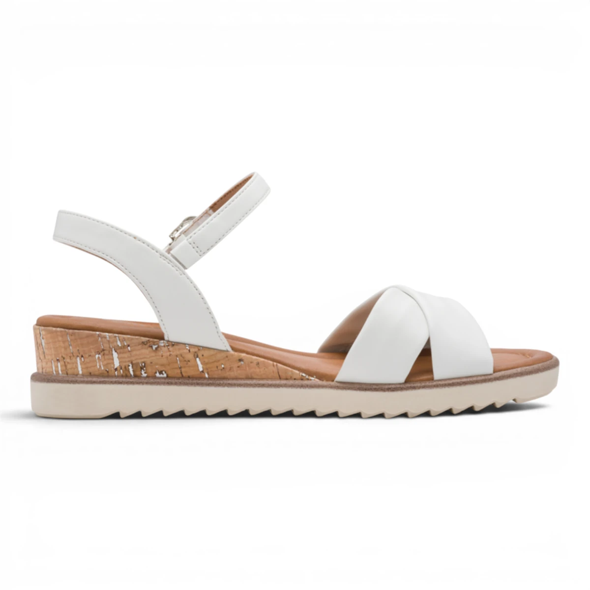 28106-42-100 Tamaris ženska sandala WHITE