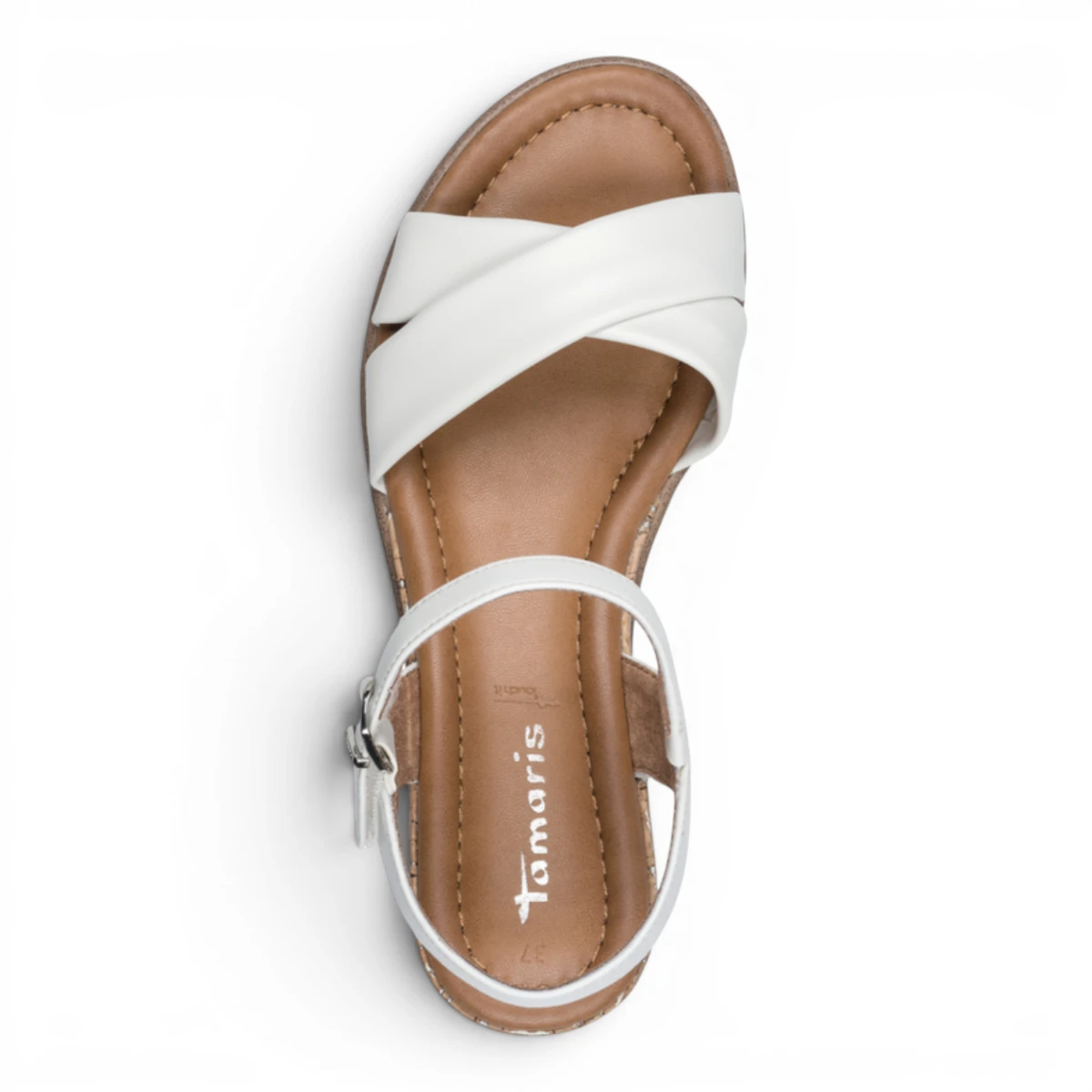 28106-42-100 Tamaris ženska sandala WHITE