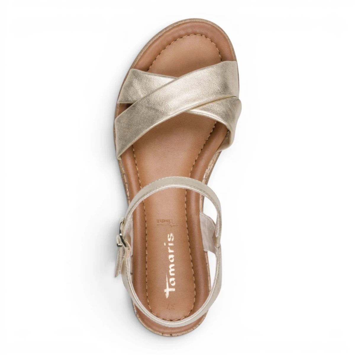 28106-42-933 Tamaris ženska sandala LIGHT GOLD