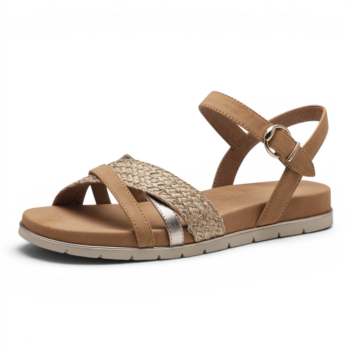 28145-42-313 Tamaris ženska sandala CAMEL COMB