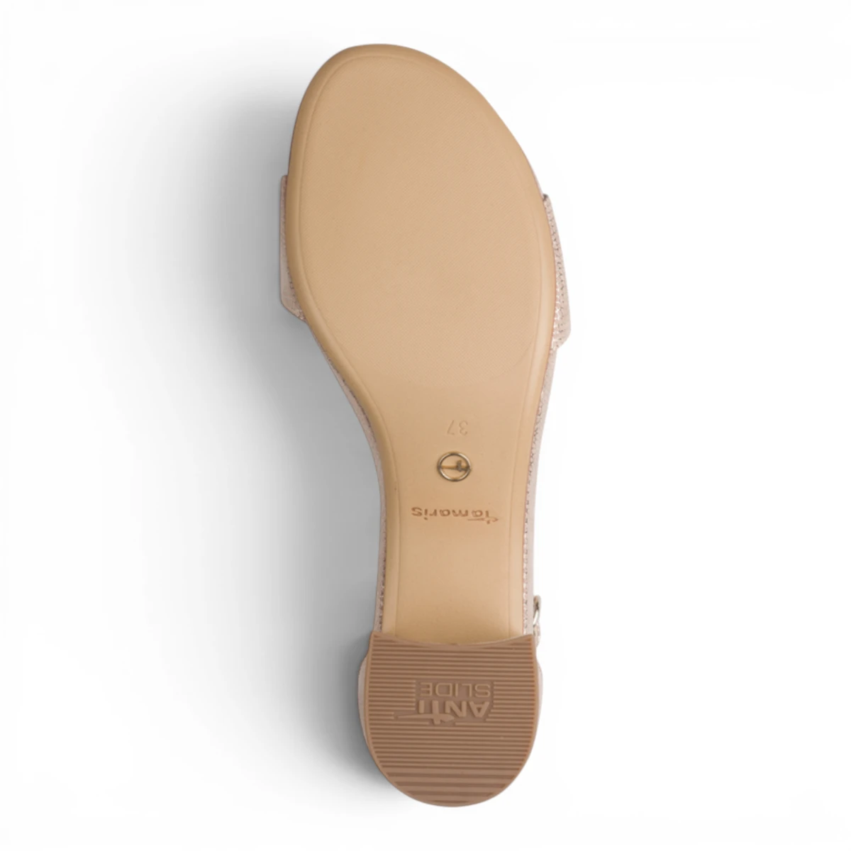 28201-42-968 Tamaris ženska sandala LT GOLD STRUCT