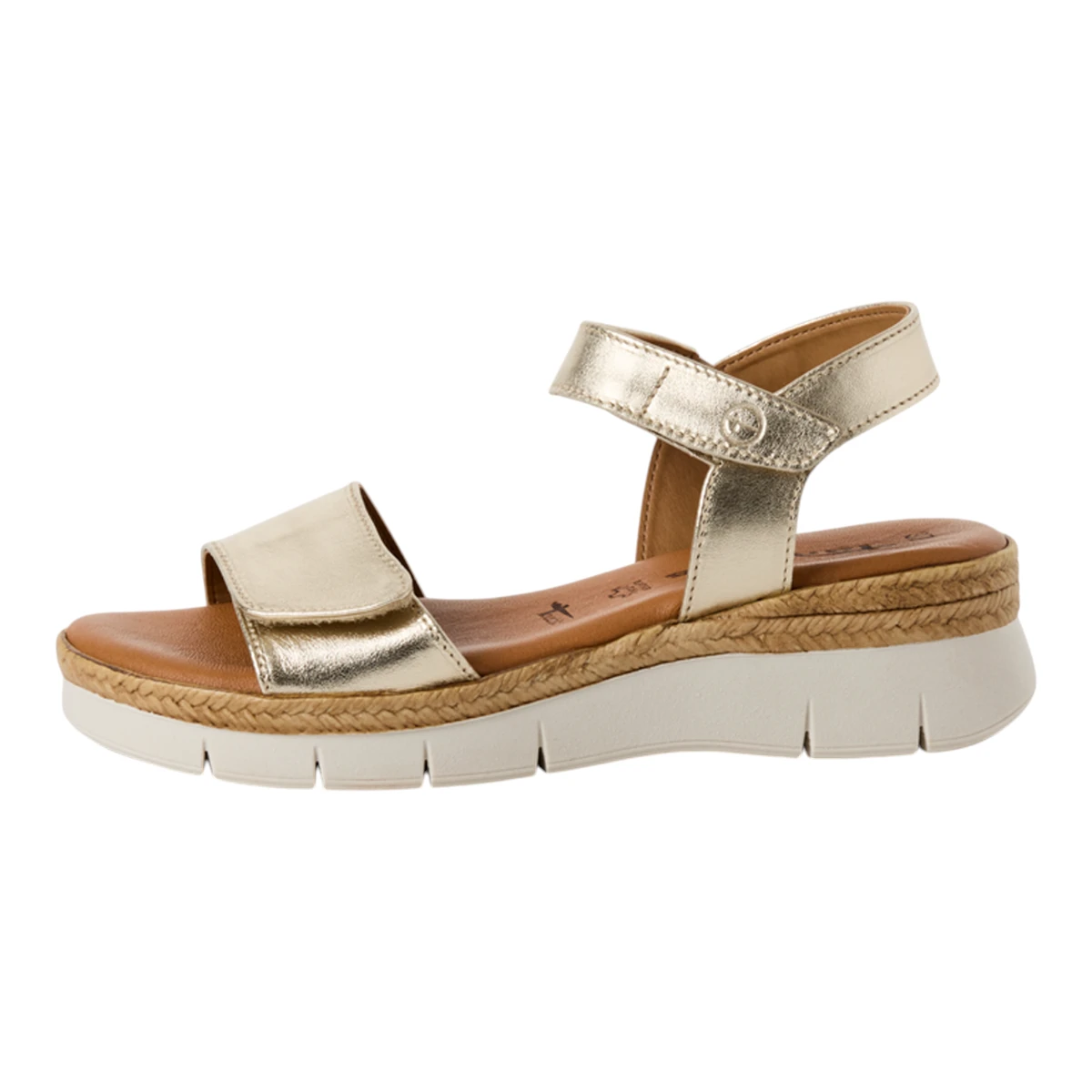 28220-44-965 Tamaris ženska sandala LIGHT GOLD MET