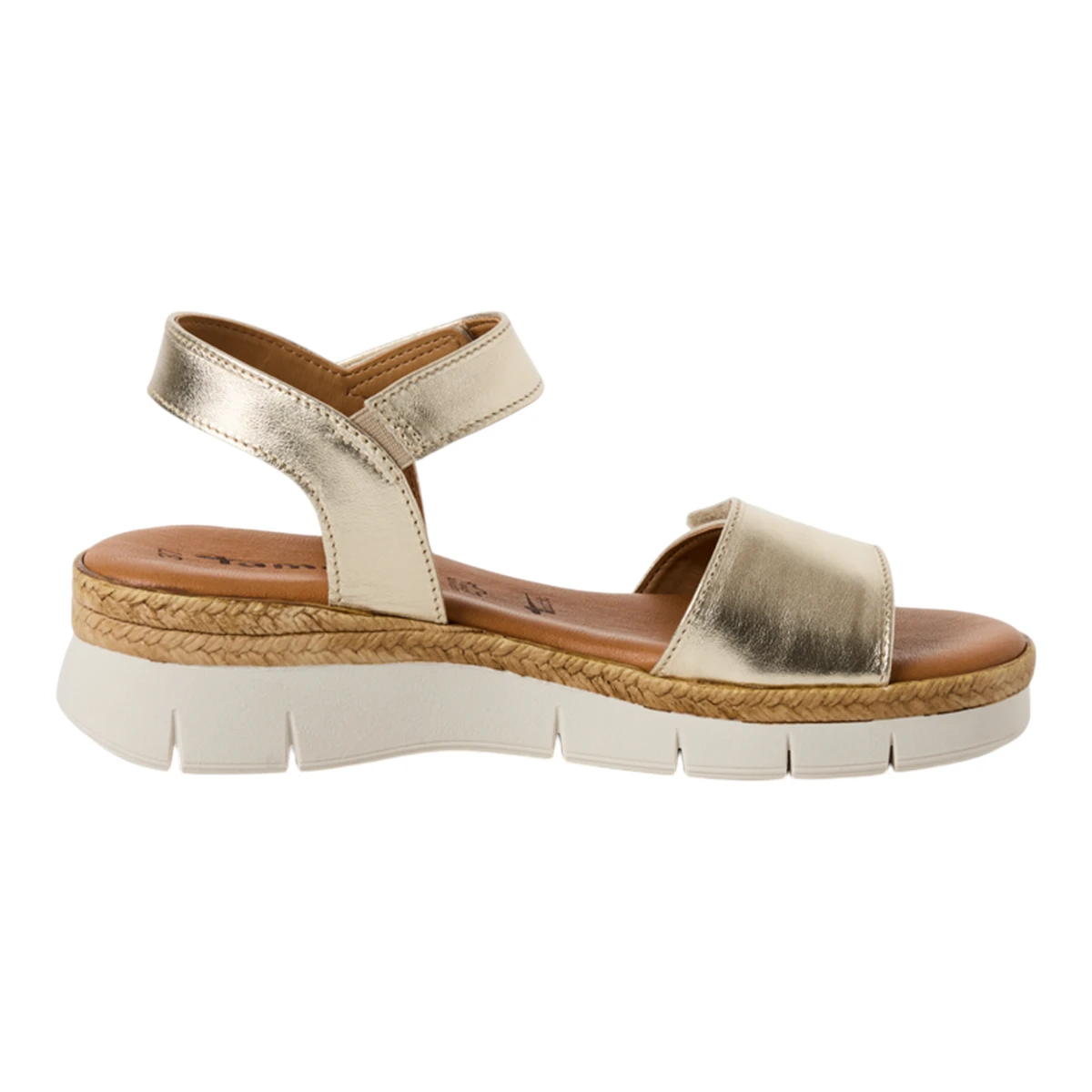 28220-44-965 Tamaris ženska sandala LIGHT GOLD MET