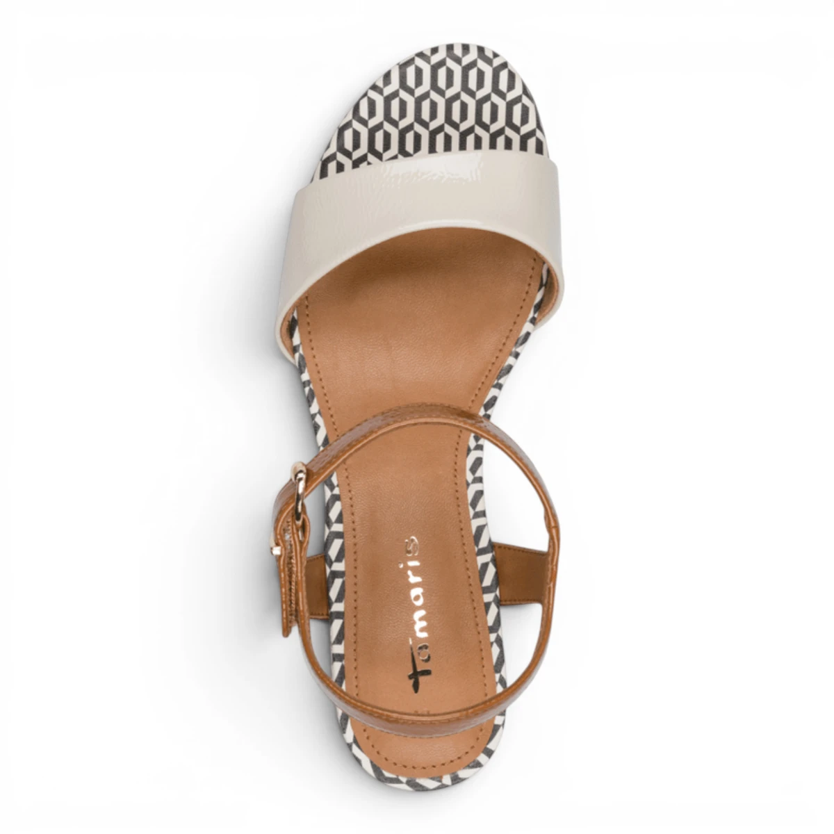 28249-42-430 Tamaris ženska sandala IVORY COMB